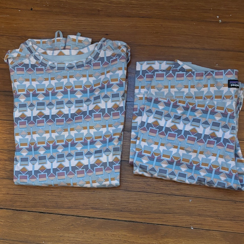 Patagonia Capilene Baselayer Set Large Size 12